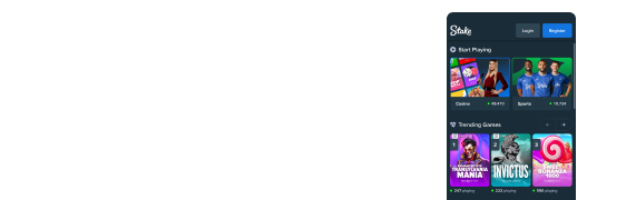 Stake.ca Mobile