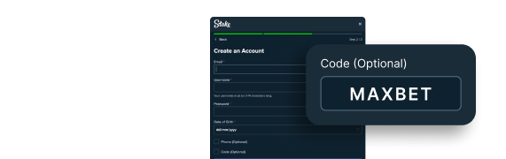 Stake.ca Registration