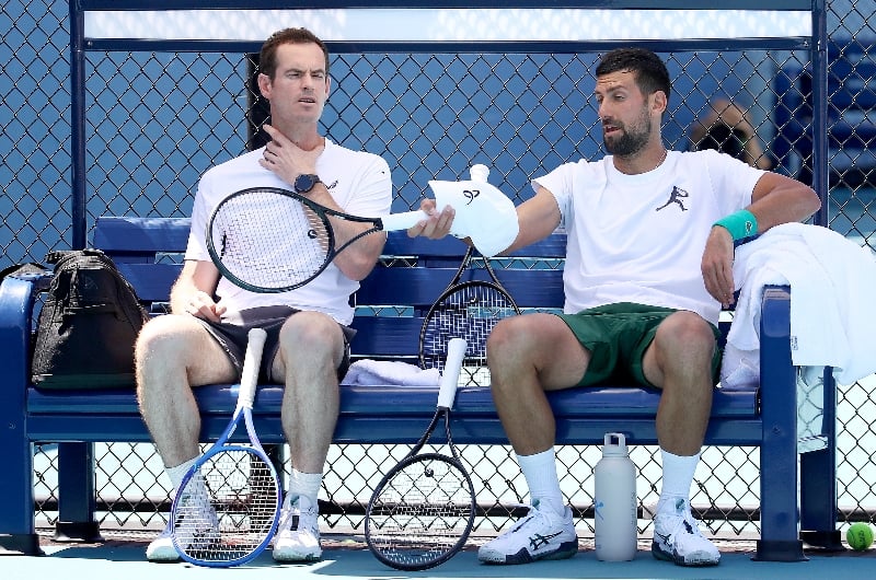 Andy Murray & Novak Djokovic Andy Murray & Novak Djokovic
