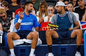 Novak Djokovic & Nick Kyrgios 