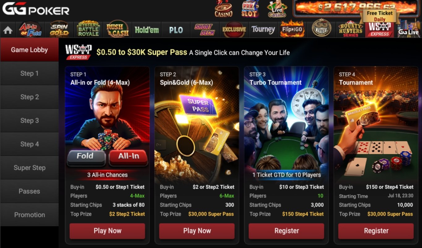WSOP Express WSOP Express