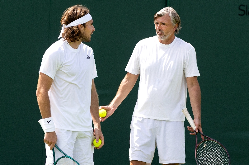 Stefanos Tsitsipas & Goran Ivanisevic