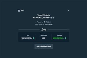 Turkish Roullete Big Win