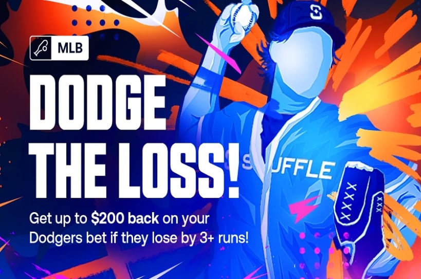 MLB Offer – Get Your Money Back If Los Angeles Dodgers Lose By 3+ Runs