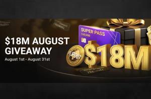 GGPoker $18 Million August Giveaway 2025