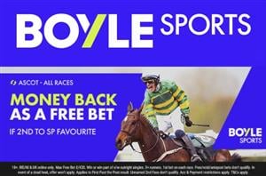 BoyleSports Offer - Money back if 2nd to the SP Fav on Shergar Cup day at Ascot