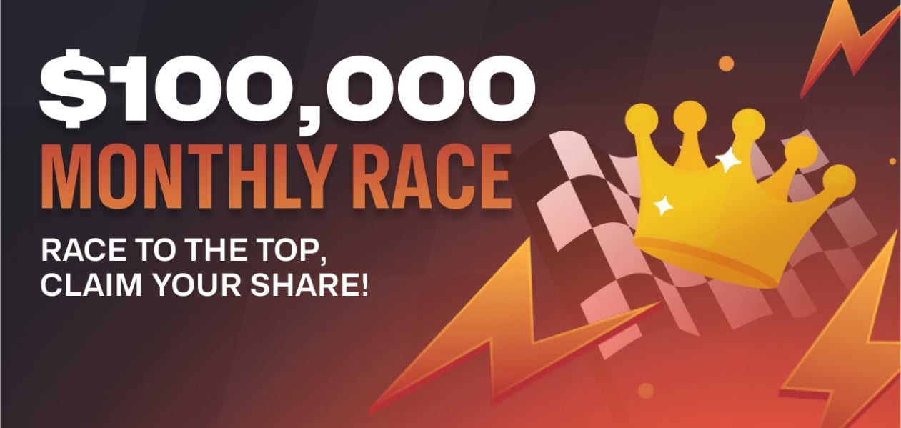 Razed $100,000 Monthly Wager Race