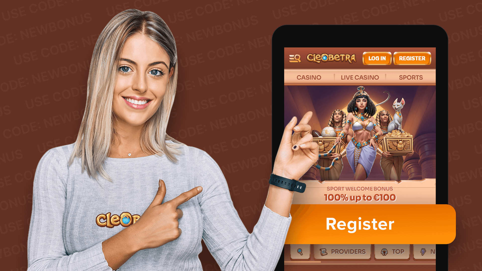 Cleobetra Promo Code May 2026 | 100% up to €1,000 + 350 Free Spins
