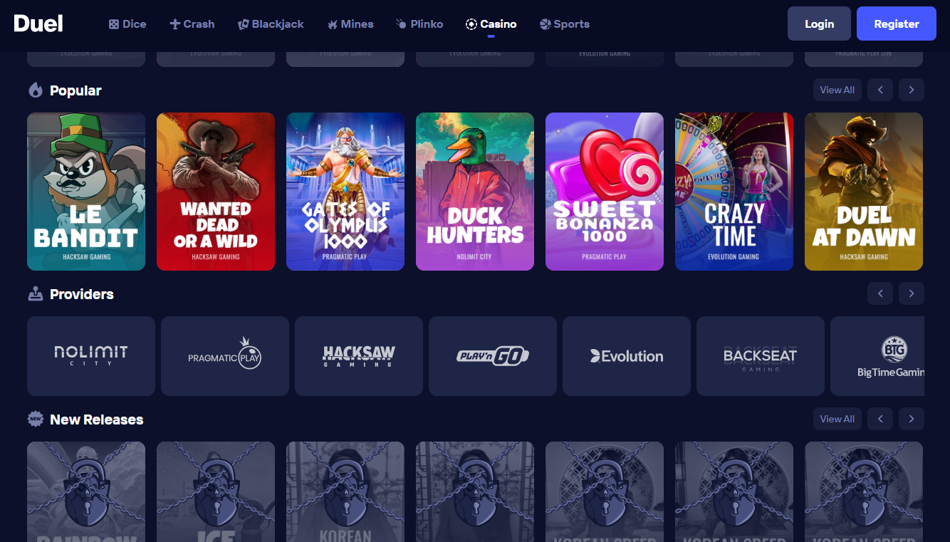 Duel.com Promo Code 2026 - Use MONEYLINE for 0% House Edge on bets