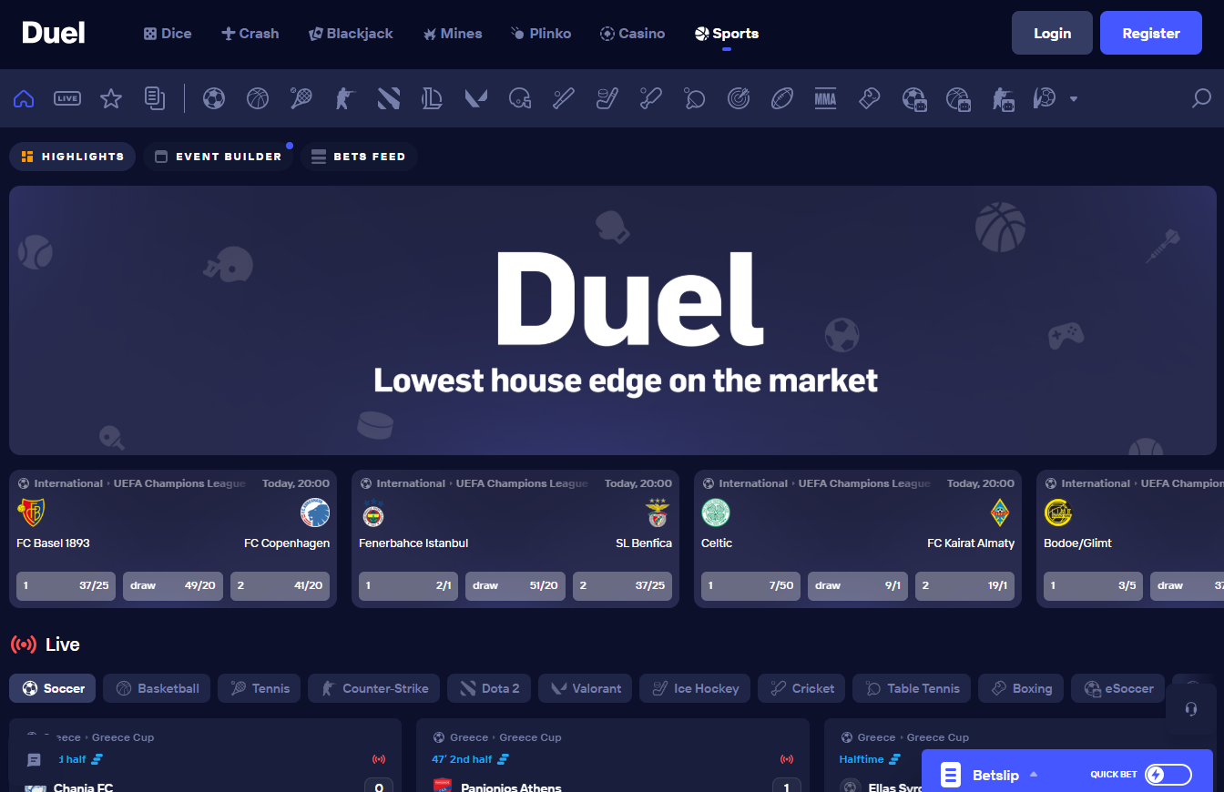 Duel Review 2026 - Verdict on the disruptor sportsbook & casino