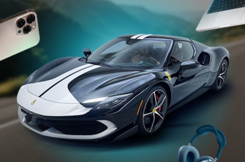 1Win Ferrari 296 GTB