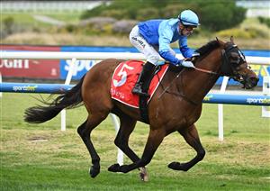 MELBOURNE, AUSTRALIA - AUGUST 30: Mark Zahra riding Tropicus winning Race 7, the The Henley Homes Heath 1100  during Melbourne Racing at Caulfield Racecourse on August 30, 2025 in Melbourne, Australia. (Photo by Vince Caligiuri/Getty Images)