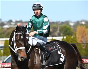 MELBOURNE, AUSTRALIA - SEPTEMBER 06: Damian Lane riding Angel Capital after winning Race 5, the Orbit Logistics Chautauqua Stakes during Melbourne Racing at Moonee Valley Racecourse on September 06, 2025 in Melbourne, Australia. (Photo by Vince Caligiuri/Getty Images)