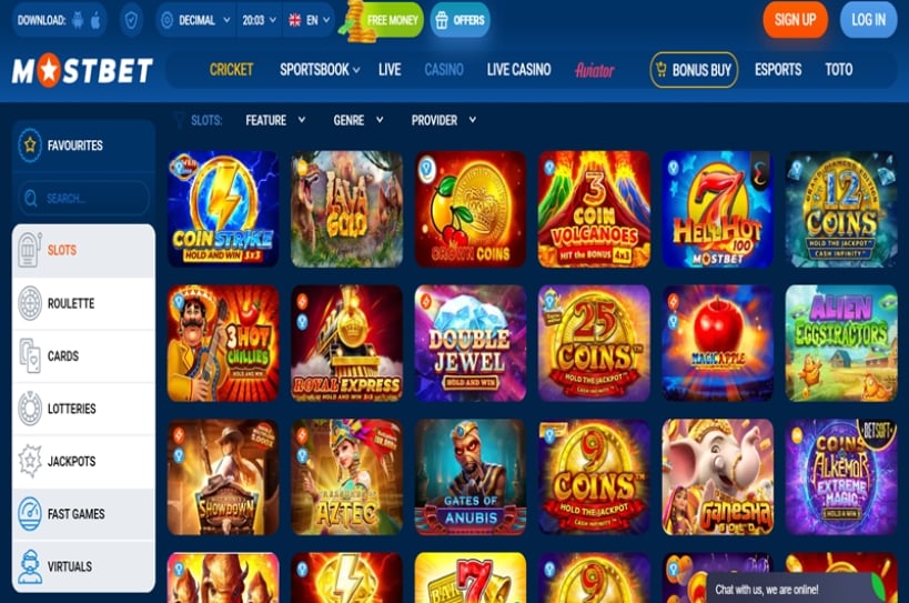 MostBet best slots