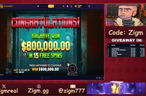 800 to 800K at Roobet