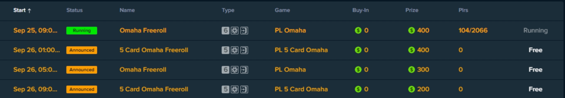 StakePoker Omaha Freerolls StakePoker Omaha Freerolls