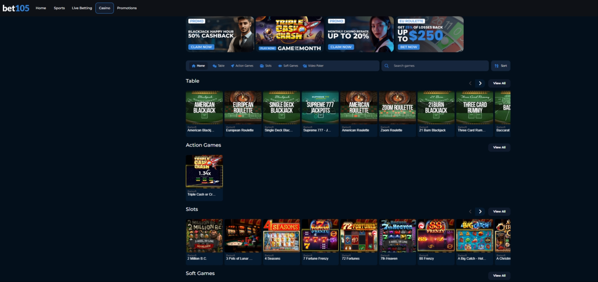 Bet105 Casino Site Bet105 Casino Site