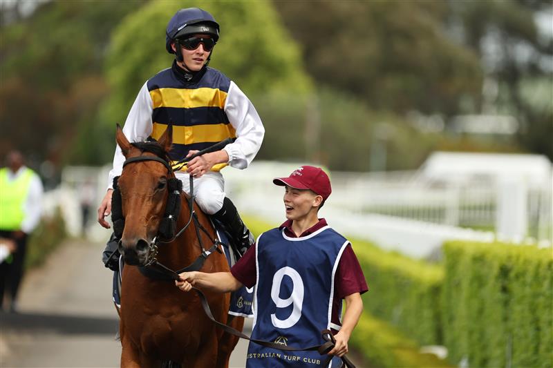 SYDNEY, AUSTRALIA - SEPTEMBER 27: Zac Lloyd riding  She
