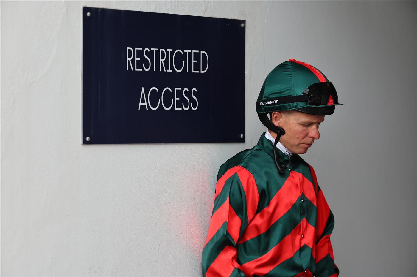SYDNEY, AUSTRALIA - SEPTEMBER 27: Kerrin Mcevoy
 prepares for Race 5 Toyota Forklifts during Sydney Racing at Rosehill Gardens on September 27, 2025 in Sydney, Australia. (Photo by Jeremy Ng/Getty Images)
