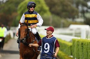 SYDNEY, AUSTRALIA - SEPTEMBER 27: Zac Lloyd riding  She