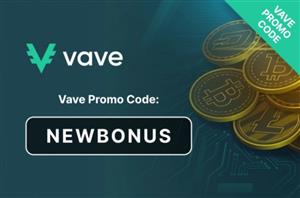 Vave promo code NEWBONUS