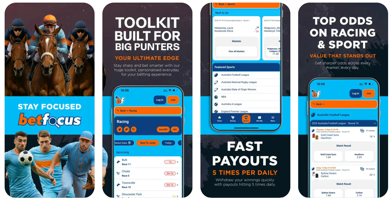 Chasebet App Interface
