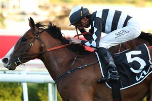 SYDNEY, AUSTRALIA - OCTOBER 04: Nash Rawiller riding Disneck win Race 10 KIA Brisbane Broncos Sprint during Sydney Racing at Royal Randwick Racecourse on October 04, 2025 in Sydney, Australia. (Photo by Jeremy Ng/Getty Images)