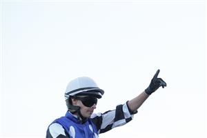 SYDNEY, AUSTRALIA - OCTOBER 04: Robbie Dolan riding Royal Supremacy win Race 9 Asahi Super Dry Metropolitan during Sydney Racing at Royal Randwick Racecourse on October 04, 2025 in Sydney, Australia. (Photo by Jeremy Ng/Getty Images)