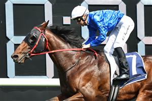 SYDNEY, AUSTRALIA - OCTOBER 04: Adam Hyeronimus riding Attica win Race 4 Plunge Right Dulcify Stakes during Sydney Racing at Royal Randwick Racecourse on October 04, 2025 in Sydney, Australia. (Photo by Jeremy Ng/Getty Images)