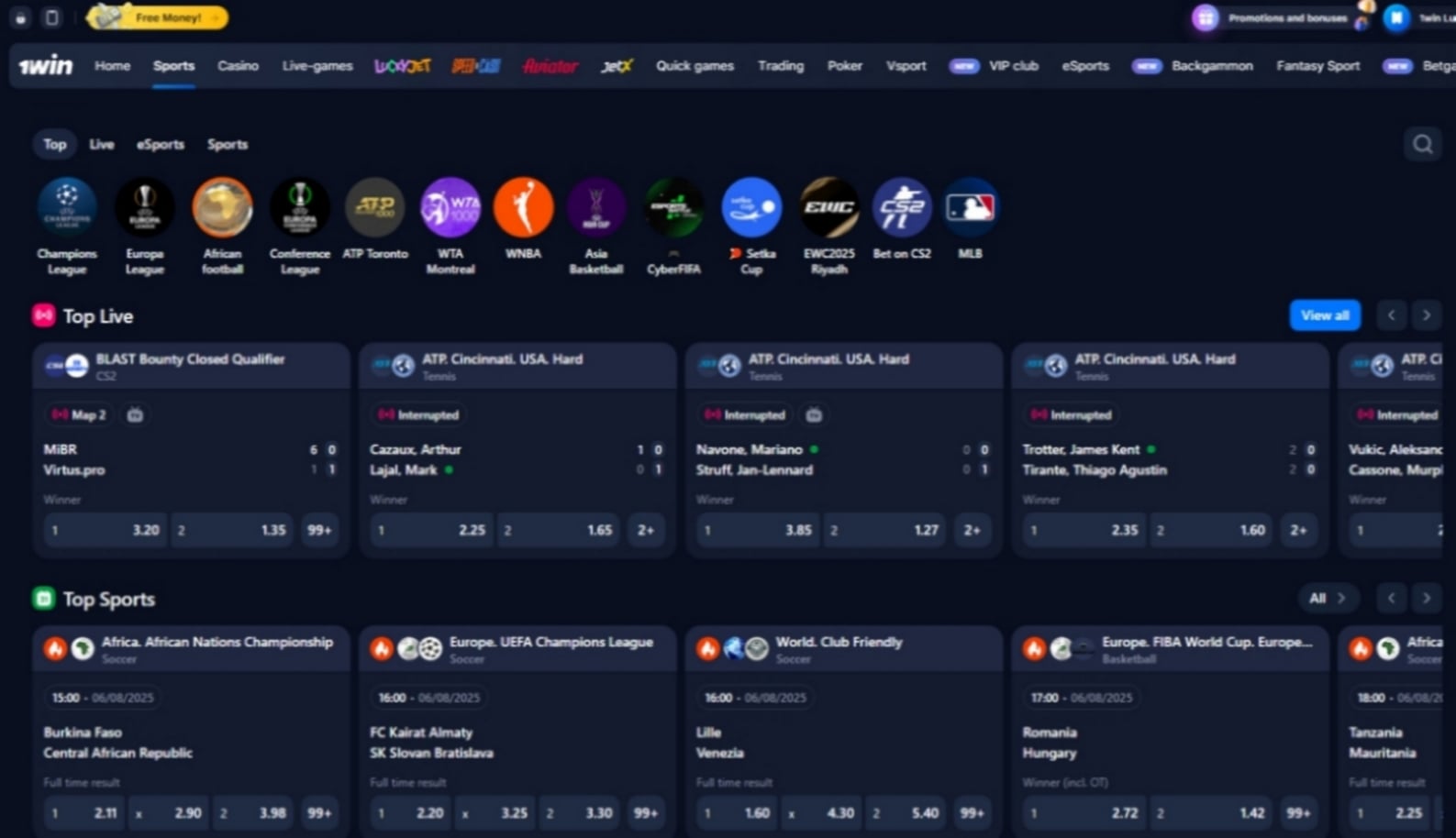 1win Promo Code NEWBONUS - Get 600% deposit bonus (2026)