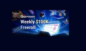 GGPoker weekly $100,000 Freeroll