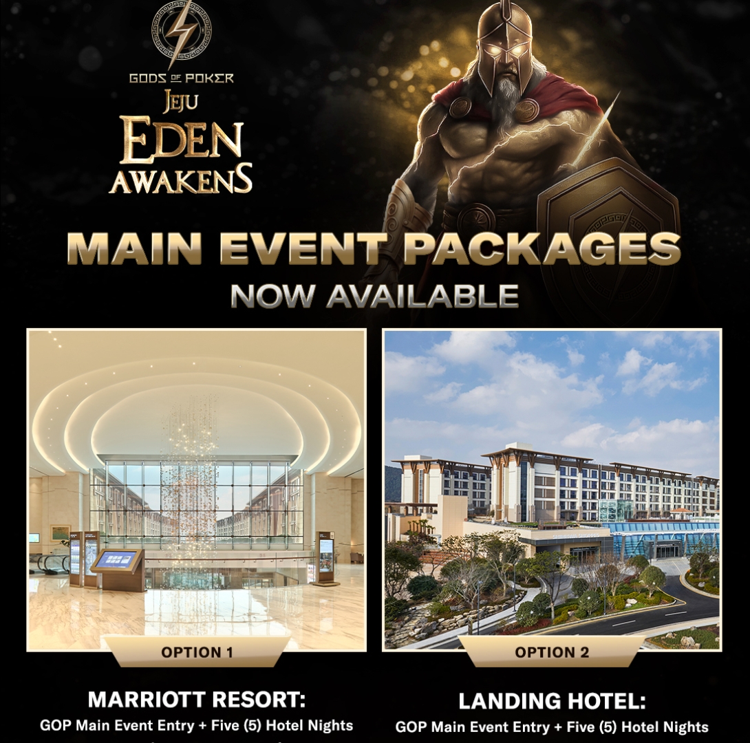 Gods of Poker Main Event Package