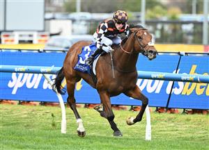 MELBOURNE, AUSTRALIA - OCTOBER 11: Ben Allen riding Zou Sensation winning Race 5, the The Big Screen Company Weekend Hussler during Melbourne Racing at Caulfield Racecourse on October 11, 2025 in Melbourne, Australia. (Photo by Vince Caligiuri/Getty Images)