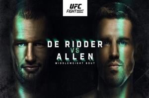 ufc de ridder allen live stream