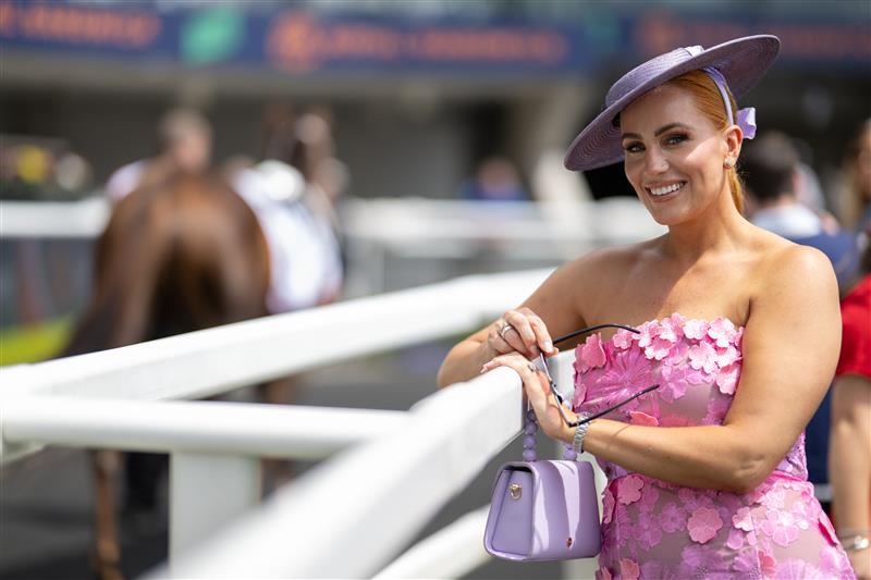 SYDNEY, AUSTRALIA - OCTOBER 18: Jules Robinson attends the TAB Everest Day at Royal Randwick Racecourse on October 18, 2025 in Sydney, Australia. (Photo by Wendell Teodoro/Getty Images)
