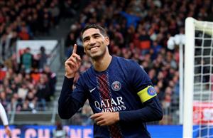 Achraf Hakimi of PSG (Getty Images)
