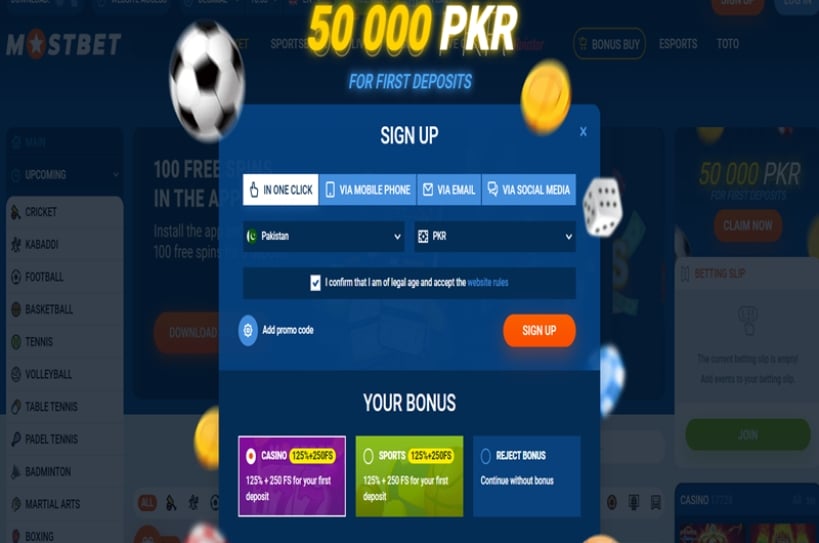 MostBet Pakistan