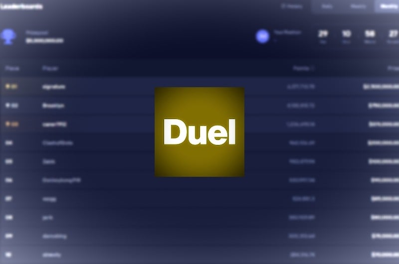 Duel 5m Monthly Leaderboard