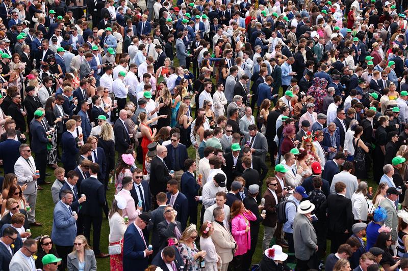 MELBOURNE, AUSTRALIA - NOVEMBER 04: during Melbourne Cup Day at Flemington Racecourse on November 04, 2025 in Melbourne, Australia. (Photo by Morgan Hancock/Getty Images)