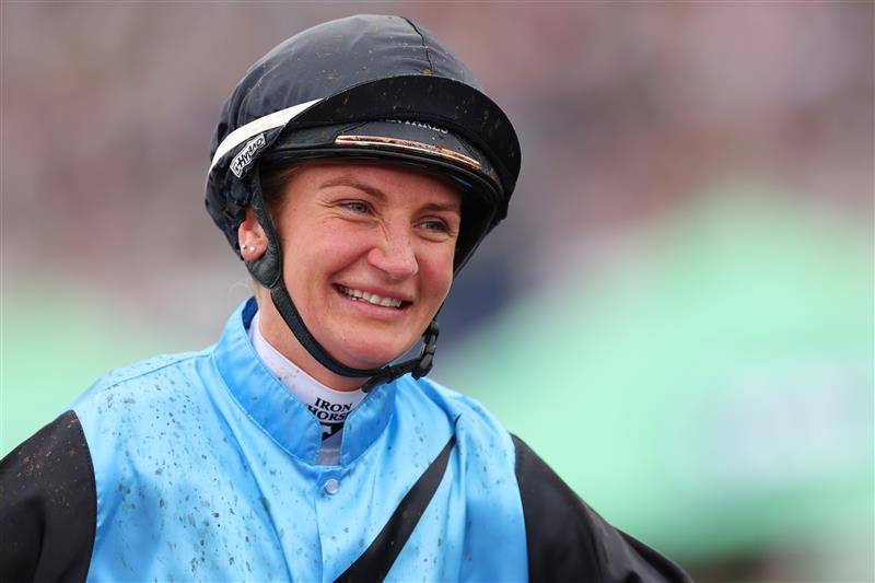 MELBOURNE, AUSTRALIA - NOVEMBER 04: Jamie Melham riding Half Yours returns to scale after winning race seven the Lexus Melbourne Cup during Melbourne Cup Day at Flemington Racecourse on November 04, 2025 in Melbourne, Australia. (Photo by Daniel Pockett/Getty Images)