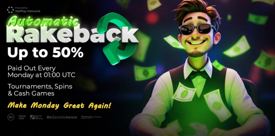 Rakeback on WePlay Rakeback on WePlay