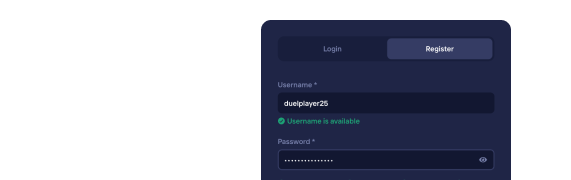 Duel.com Registration