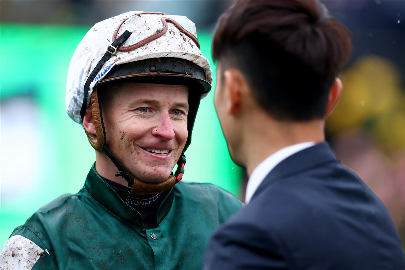 MELBOURNE, AUSTRALIA - NOVEMBER 08: James McDonald riding Via Sistina wins Race 8, the Tab Champions Stakes during Champions Day at Flemington Racecourse on November 08, 2025 in Melbourne, Australia. (Photo by Josh Chadwick/Getty Images)