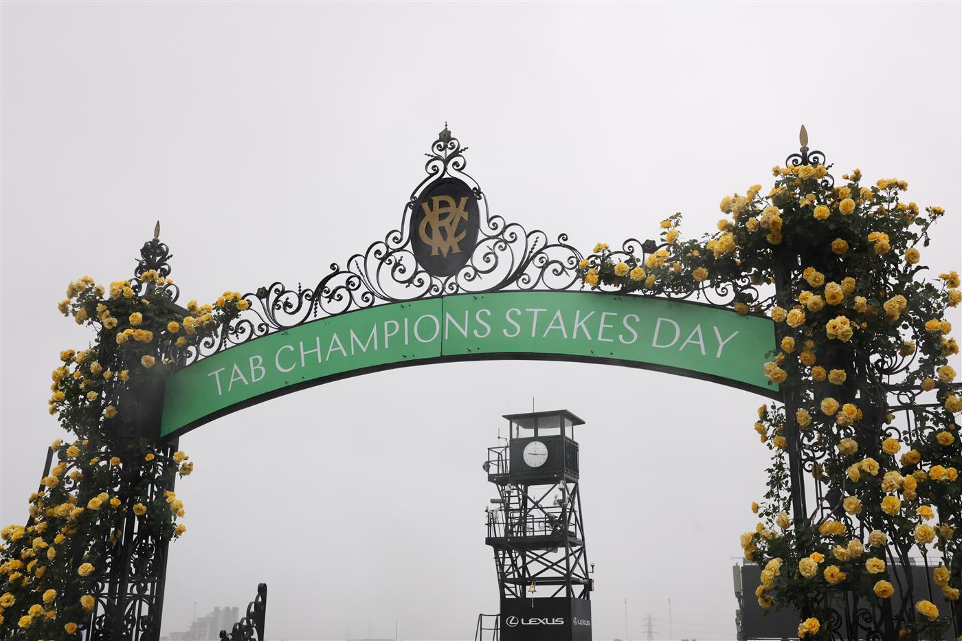 MELBOURNE, AUSTRALIA - NOVEMBER 08: A general view ahead of Champions Day at Flemington Racecourse on November 08, 2025 in Melbourne, Australia. (Photo by Robert Cianflone/Getty Images)