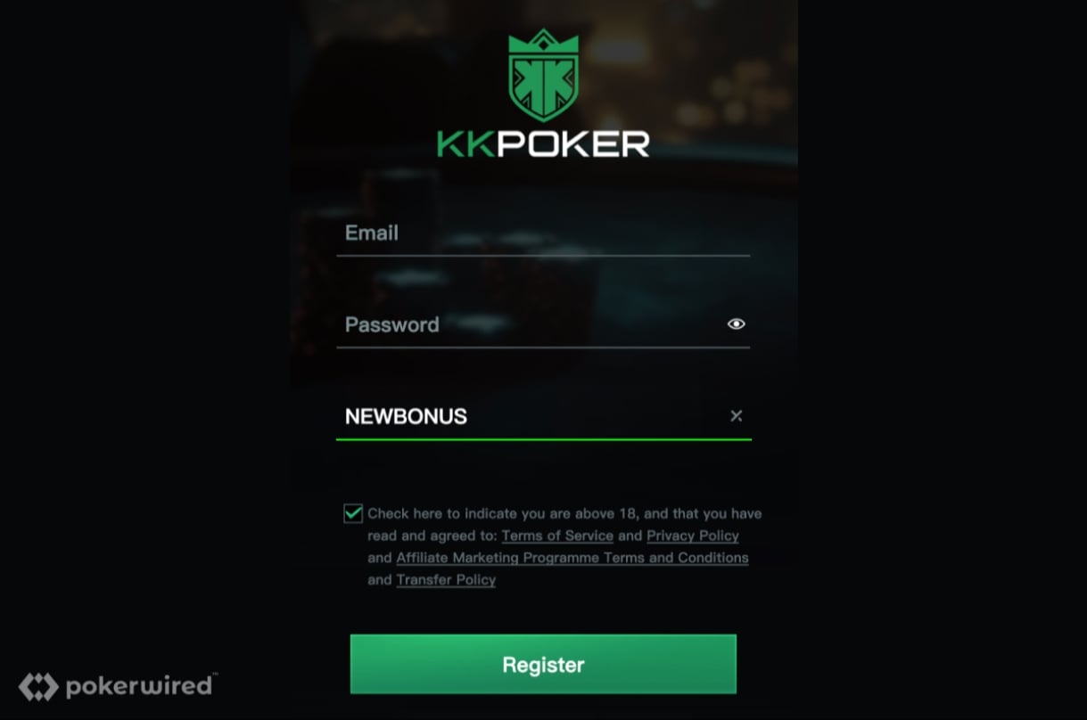 KKPoker Reg Prompt Newbonus KKPoker Reg Prompt Newbonus