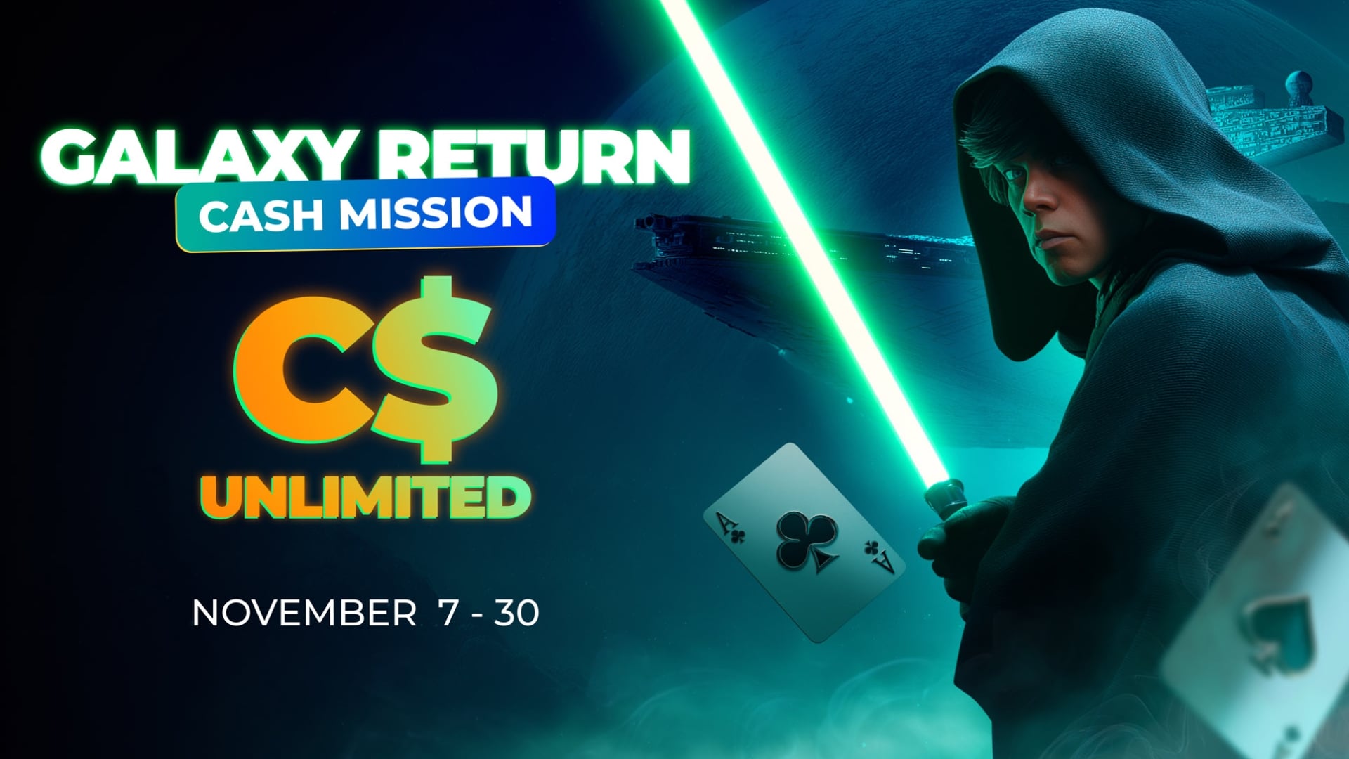 PokerPlanets Galaxy Returns Cash Mission PokerPlanets Galaxy Returns Cash Mission