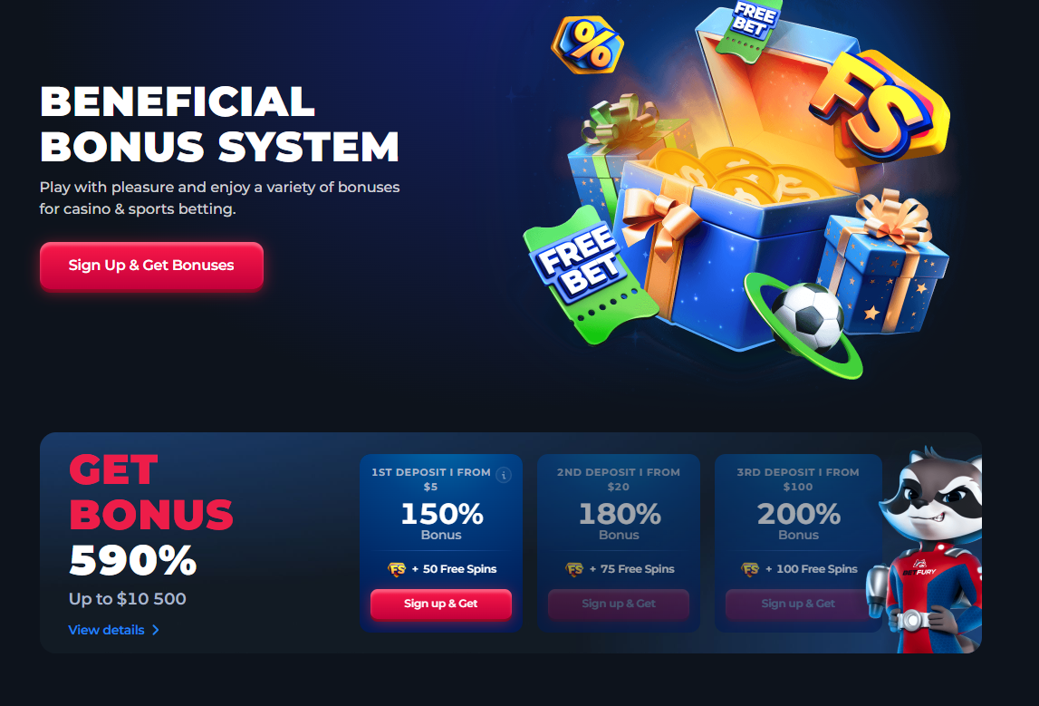 System bonusowy Betfury