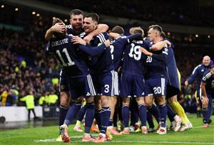 Scotland celebrate sealing a World Cup berth (Getty Images)