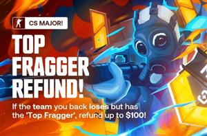 Shuffle CSGO Top Fragger Refund