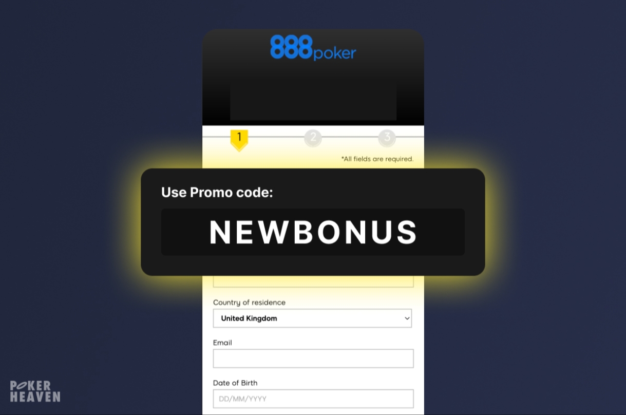888poker Reg Prompt PH